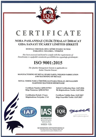 ISO 9001:2015