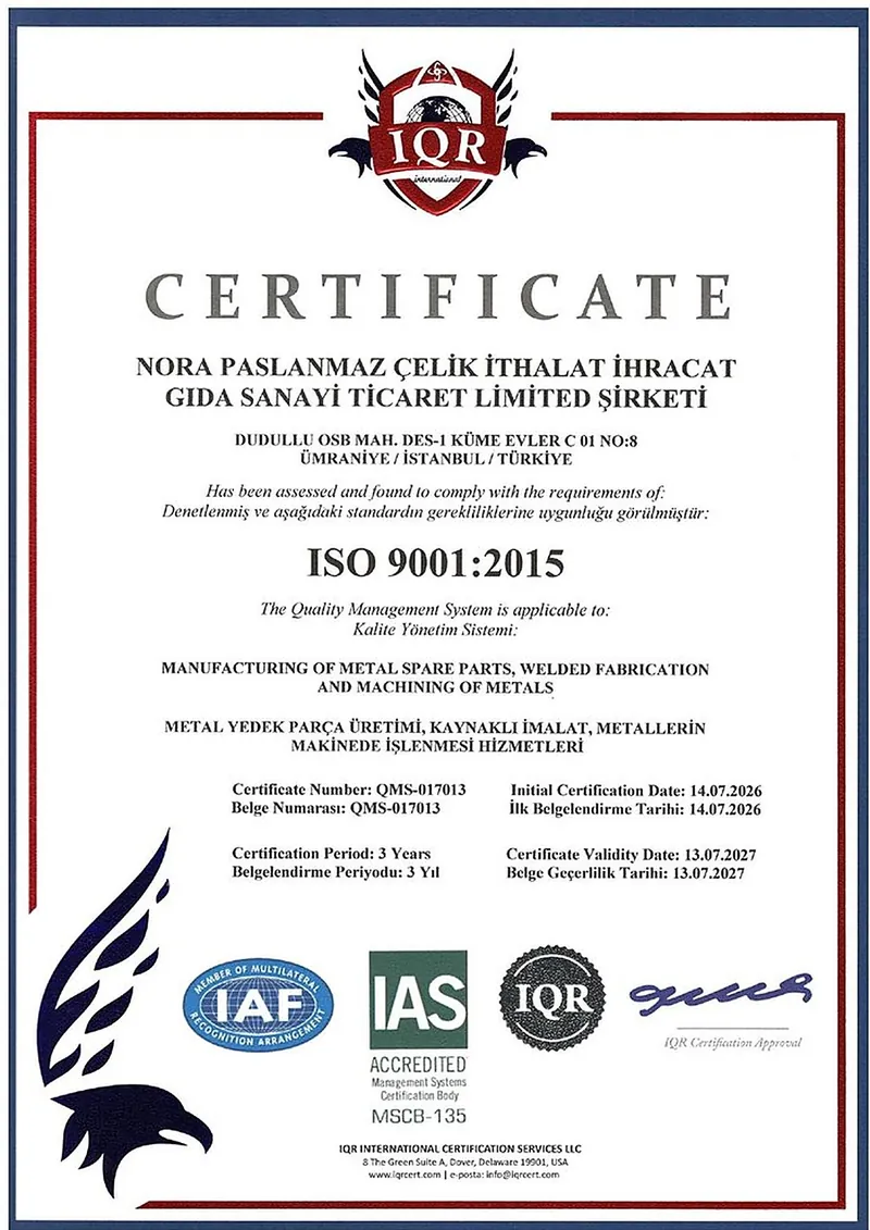 ISO 9001:2015